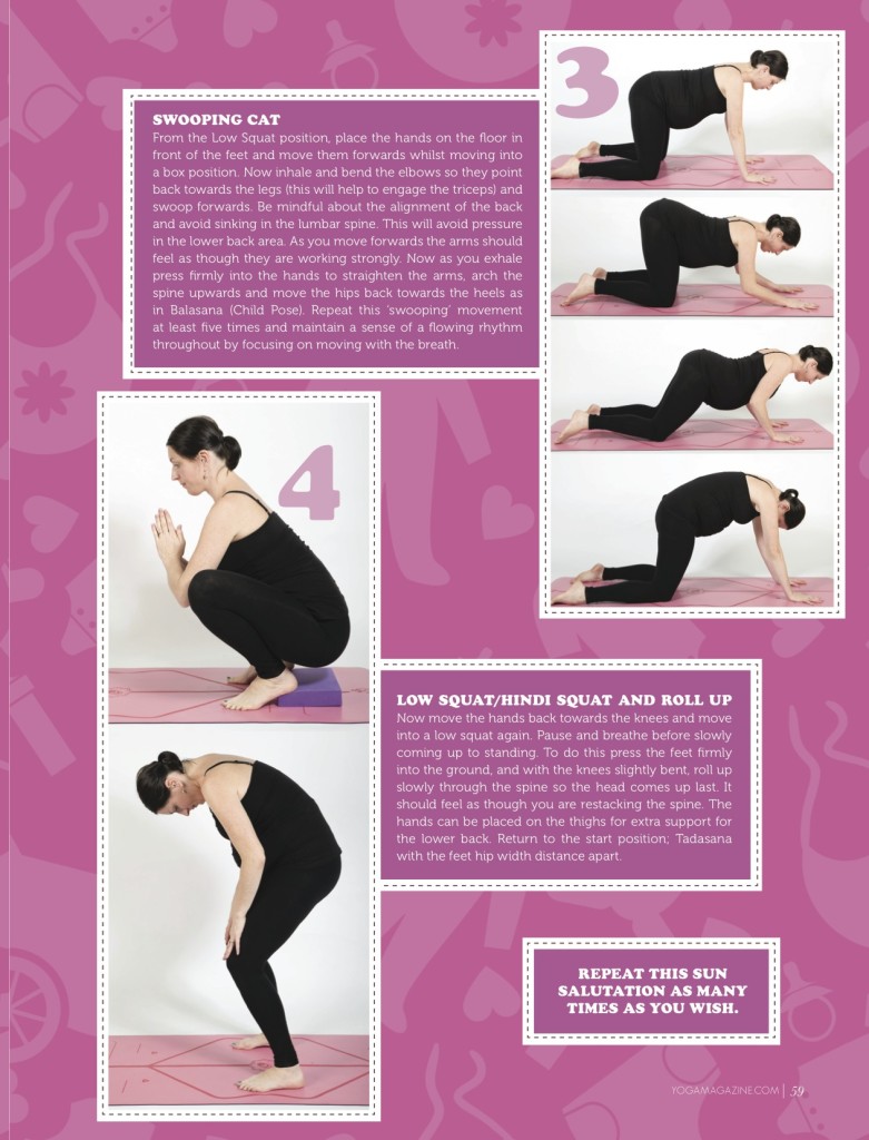 Sally Parkes - Pregnancy yoga 2