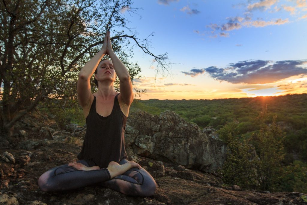 Lucy McCarthy, nature, yoga