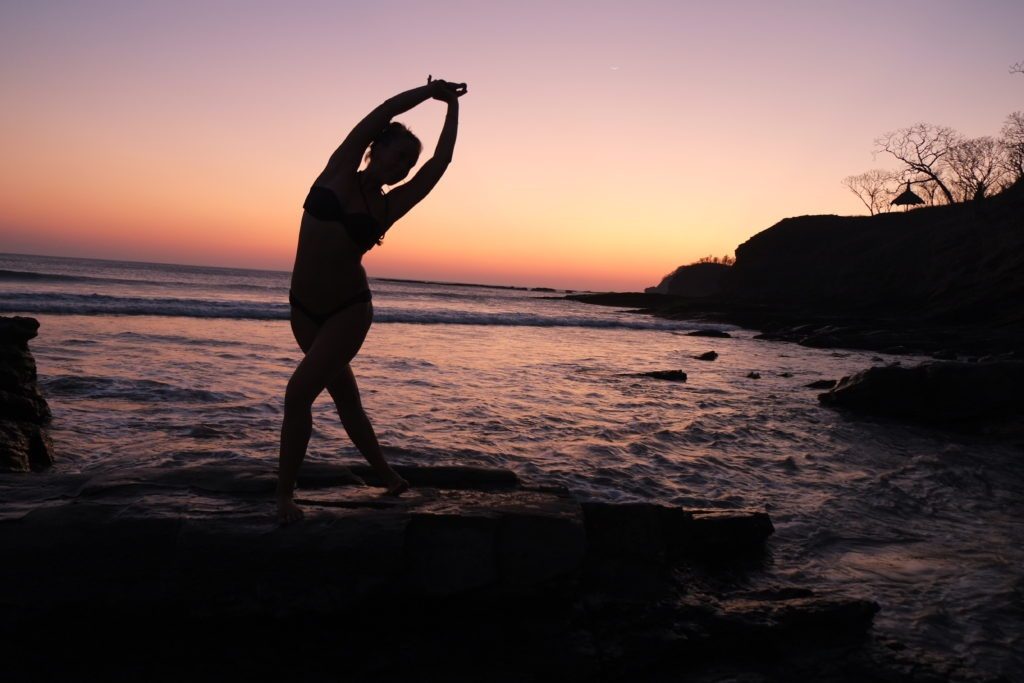 Lucy McCarthy, yoga, nature