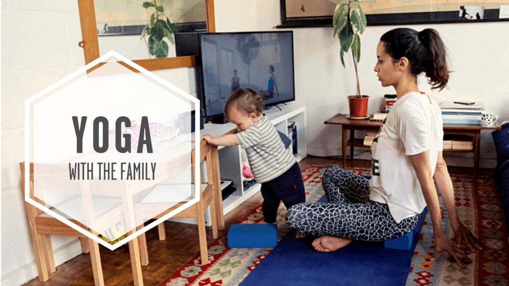 yoga with family