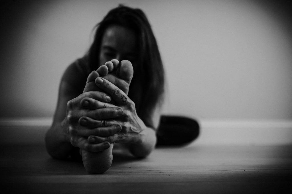 feet in yoga