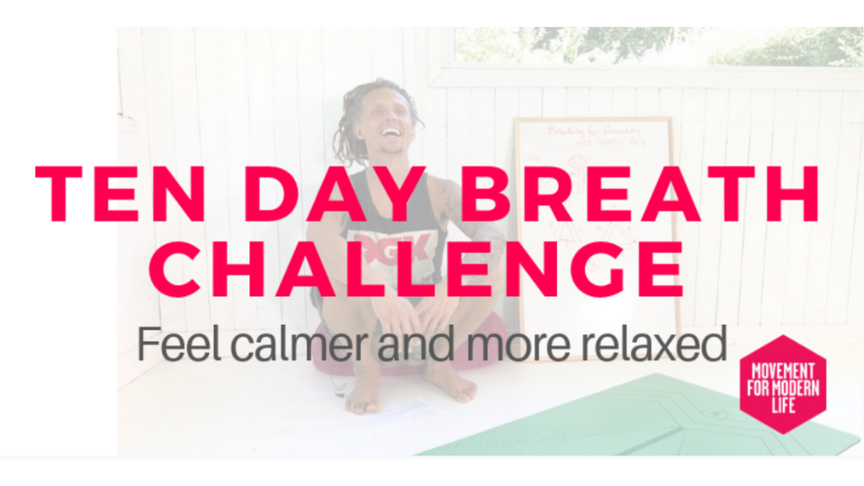 reduce stress with the breath work challenge
