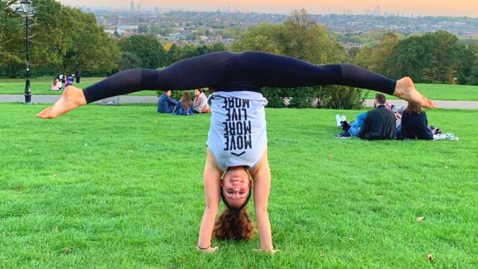 Build strength and balance with this challenging arm balancing sequence.  Make sure to give yourself some wrist ther…