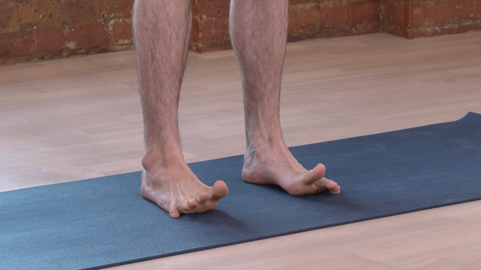 Yoga and Foot Stretches