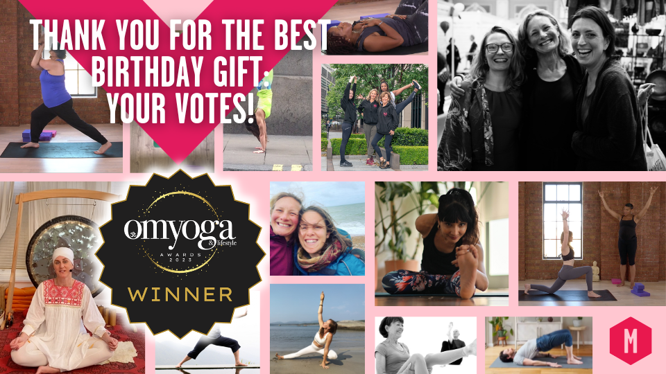 The BEST 10 Year Birthday Gift: We won FAVOURITE Online yoga platform!! -  Movement for Modern Life Blog