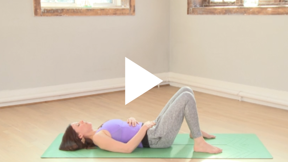 Yoga for stress-related insomnia: 4 poses for sleep