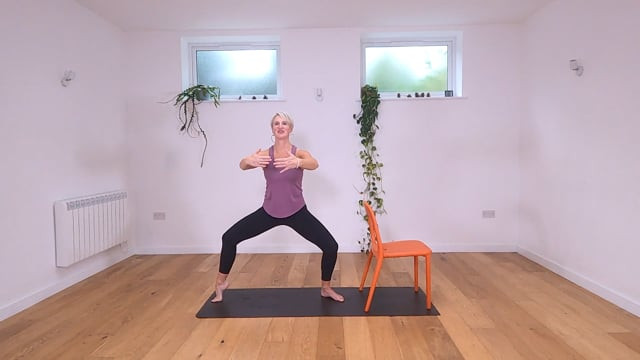 Standing Barre for Strong Abs