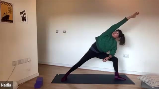 REPLAY of Weekly Morning Yoga with Nadia - Week 1