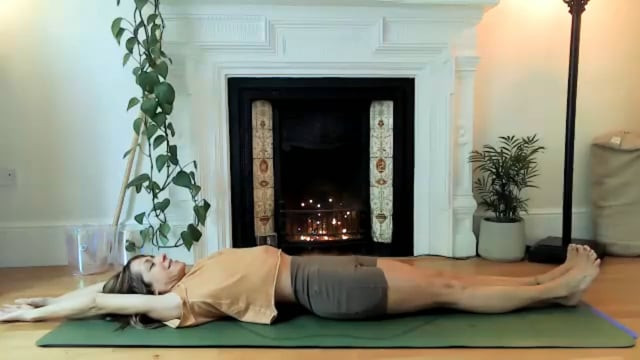 Restorative Floor Flow Yoga